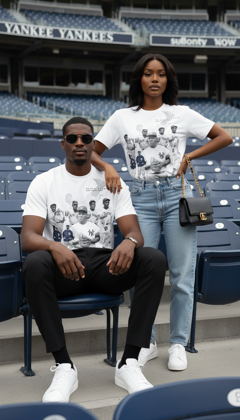 Black Yankees Legacy Tee