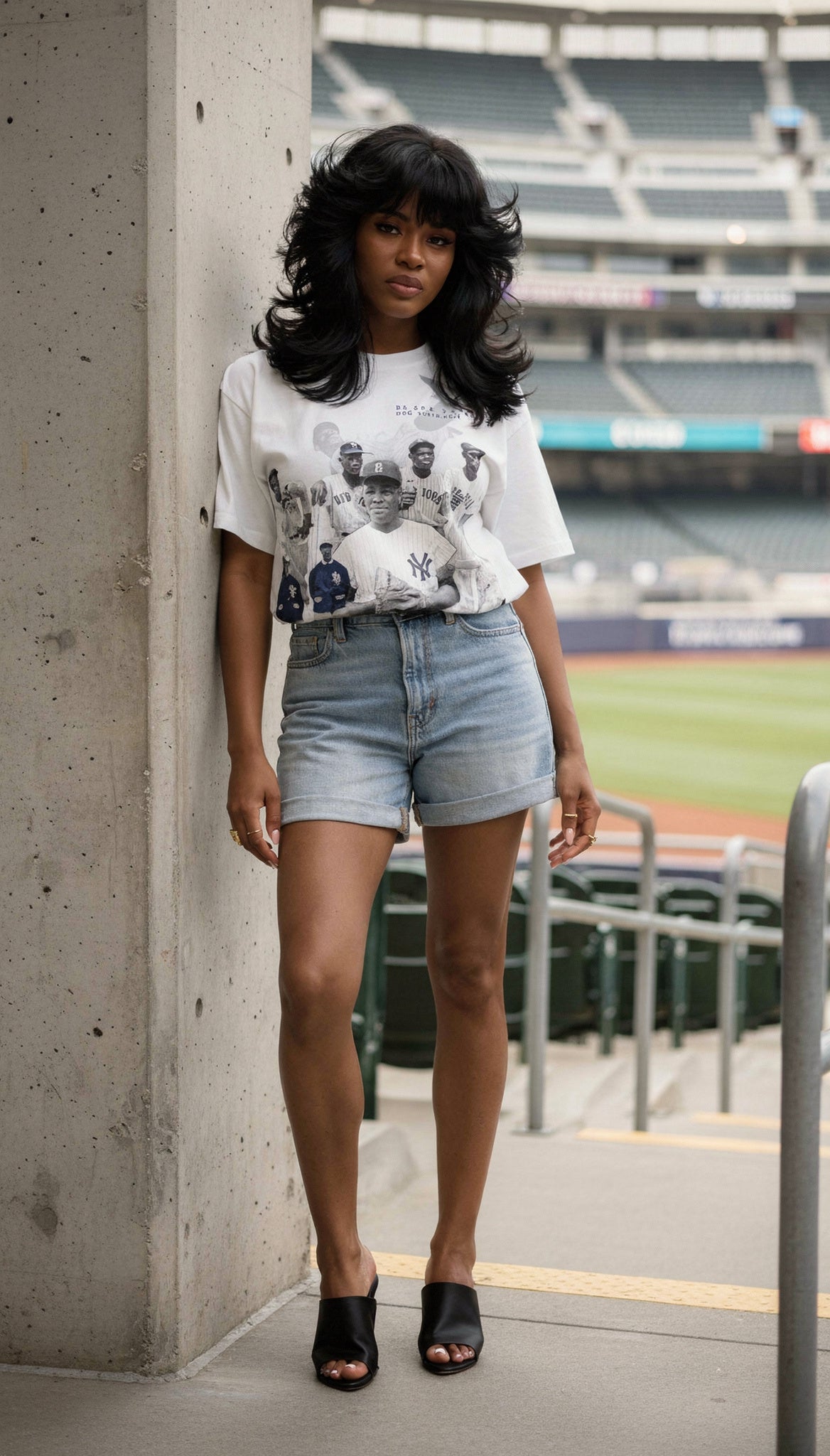 Black Yankees Legacy Tee